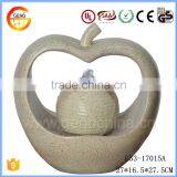 Trade Assurance 2017 New Design Apple Shape Water Fountain thumbnail-1