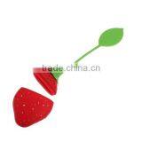 Strawberry Shaped Silicone Tea Infuser,Silicone Tea Strainer,Silicone Tea Tools thumbnail-3