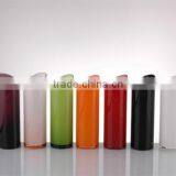 Oblique Cut Colored Cylinder Glass Vases thumbnail-1