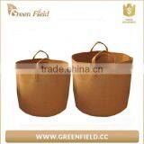 Non Woven Felt Fabric Grow Bags With Handle thumbnail-4