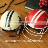 Vintage Style Resin Motorbike Helmet Prop Decoration thumbnail-4