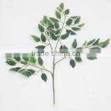 2016 Wholesale Artificial Leaves White Banyan Artificial Leaves for Decoration Artificial Big Green Leaves thumbnail-2