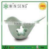 Hollow Home Ornament White Porcelain Bird Craft for Sale thumbnail-2