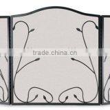 Wrought Bristol Iron Fireplace Screen thumbnail-1