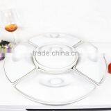 17.5" Porcelain Casserole Pan With Lid thumbnail-2