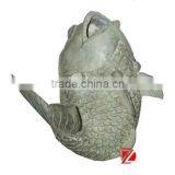 Large Outdoor Bronze Fish Garden Statue Fountain thumbnail-1