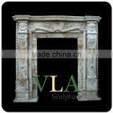 Ourtdoor Natural Marble Door Carving VD-030K thumbnail-1
