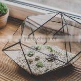 Terrarium Large Strange Geometric Triangle Shape Staine Glass Terrarium Succulent Flowerpot thumbnail-1