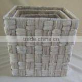 Square Water- Hyacinth Basket/flowerpot thumbnail-1