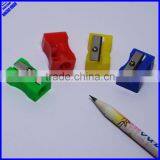 Mini Plastic Colorful One Hole Manual Small Pencil Sharpener thumbnail-1