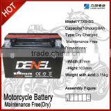 12V8AH Electric Motorcycle Battery From China Factory For Large Displacement Motorcycles MF (YTX9-BS) thumbnail-1