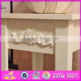 2016 Top Fashion 2 Tier White Wooden Flower Stand W08H055 thumbnail-6
