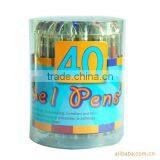 40 COLORS GEL PEN and GOOD QUALITY IN BARREL With Competitive Price thumbnail-2