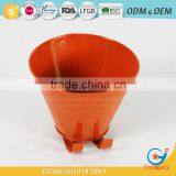 Garden Galvanized or Iron Outdoor Decorative Pots Outdoor Patio Planters thumbnail-4