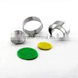 100% Food Grade Baking Tools Oval Shape Cookie Cutter Set Custom Cookie Cutters thumbnail-1