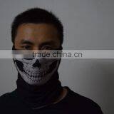 Cheap Cycling Black Skull Bandanas Mask thumbnail-2