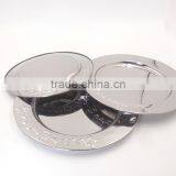 China Supply 32/36/40cm Stainless Steel Charger Plate for Wedding thumbnail-5