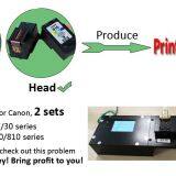 Inkjet Cartridge Refilling Machine for Canon 740/741 Series Cartridge Tester Check Empties Circuit and Printhead thumbnail-2