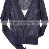 8KN027_2 Jacquard Cardigan thumbnail-1