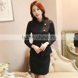 Custom Popular Women Unifiorm Suit for Hotel/ Office/ Long Sleeve Uniform thumbnail-3