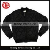 Custom Fashion Men Quilted Bomber Jacket With Padding thumbnail-1