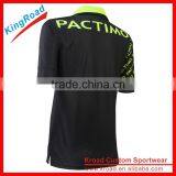Wholesale China Sports Quick Dry Women/lady Golf Polo Shirts With Neon Green thumbnail-2