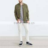 White Plain Ripped Jeans 2016 Men Washed Cheap Wholesale China thumbnail-4