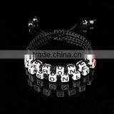 Diy Woven Key Lock Charms Bracelet Red Cord Braided Handcuffs Bracelet Cheap Couple Bracelets for 2016 Promotional Items thumbnail-6