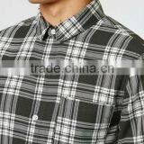 Man Gingham Shirts Mens Casual Plaids Dress Casual Shirts thumbnail-4