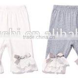 Hot Selling Custom Fashion Pants for Little Kids/girls Ruffle Pants thumbnail-5