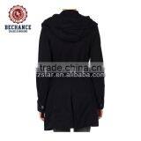 Fashion Women Wool Parkas With a Belt thumbnail-2