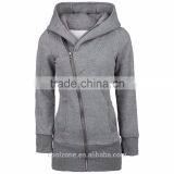New Arrival Women Full Zip up Hoodie Fashion Winter Hoodies Sweatshirt Coat 2016 thumbnail-2