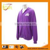 Lastest Product Best Price Quality Purple Ladies Smart Trendy Hoodie thumbnail-1