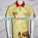 Dry Fit Sublimation Print Dart Shirts Men Jersey thumbnail-1