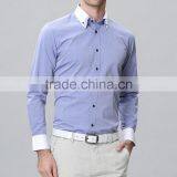 Long Sleeve Double Collar Fancy Shirts for Men Wholesale Men's Shirts thumbnail-1