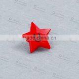 Chrysanthemum Garment Accessories Buttons Red Star Shaped thumbnail-1