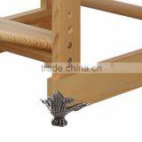 Zinc Alloy Retro Antique Bronze Jewelry Chest Wood Box Decorative Feet Leg Corner Support 4 Pcs 4.2x3cm Furniture Accessories thumbnail-1