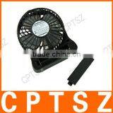 Fashion Summer Cool Super Wind Portable Lithium Battery Fan ABS Material With Portable USB Cable thumbnail-5