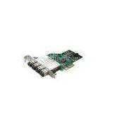 IEEE802.3 Standard Four Port PCIE X4 Lane Pci Express Gigabit Card ( SFP Slot ) thumbnail-1