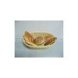 Hotel Weaving PP Rattan Bread Basket Eco-Friendly For Storage thumbnail-1