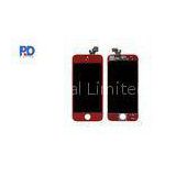 Red HD IPhone LCD Screen Replacement , Original IPhone 5 Parts