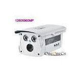 White High Definition IP Camera Night Vision Surveillance Camera With 2pcs Array Leds