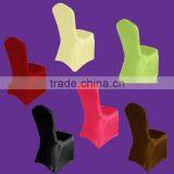 Banquet and Wedding Lycra Spandex Chair Cover 4 Way Stretch Seat Cover thumbnail-1