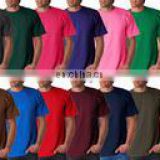 100% cotton plain round neck tshirt available in multi colour /plain tshirt
