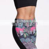 Full Sublimation Womens Elastic Fitness Running Sport High Waist Sex Lycra Yoga Leggings Polyester High Quality Yoga Pants thumbnail-5