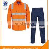 OEM TC Twill Safety Acid Resistant Clothing Suit Include Shirt and Pants With Reflective Tapes thumbnail-6