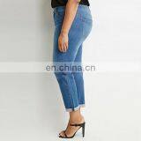 Wholesale Latest Fashion New Design Women Elephant Jeans Pants,Lady New Pattern Jeans Pants,Plus Size Pants thumbnail-2