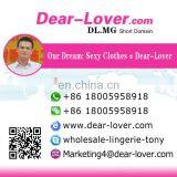 2017 New Arrival Ladies Red Sexy Underwire Cups Floral Lace Fishnet Lingerie thumbnail-6