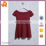Wholesale High Quality Children Girl Dress Summer Off-shoulder Fashion Little Girls Kids Dress thumbnail-1