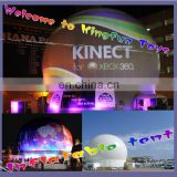 Giant inflatable projection dome outdoor